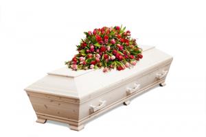 Blommor till begravning Södertälje - Beställ blommor till begravning - Kistdekorationer - kistdekoration-karlek