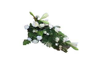 Blommor till begravning Södertälje - Beställ blommor till begravning - Sorgbukett flera färger 2
