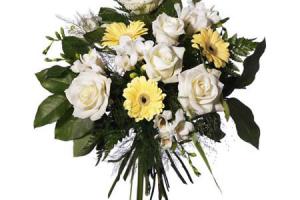 Blommor till begravning Södertälje - Kondoleansblommor - kondoleansbukett-kondoleansbukett
